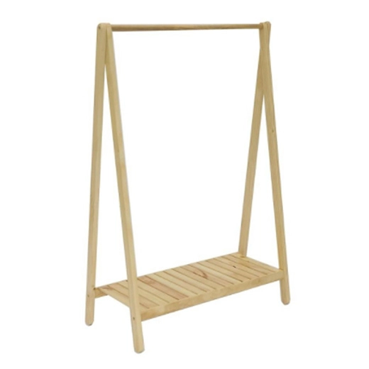 Kệ treo quần áo 1 tầng chữ A gỗ MDF nhập khẩu